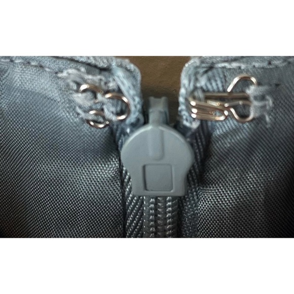 Adrianna Papell Dress Size 6 Silver Metallic Lining Herve Leger Style - Picture 4 of 7